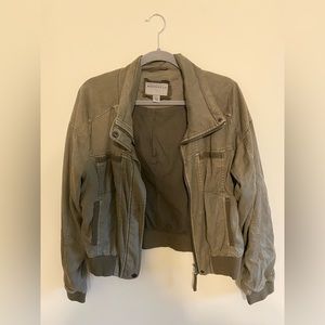 Marrakech Utility Bomber Jacket - Green